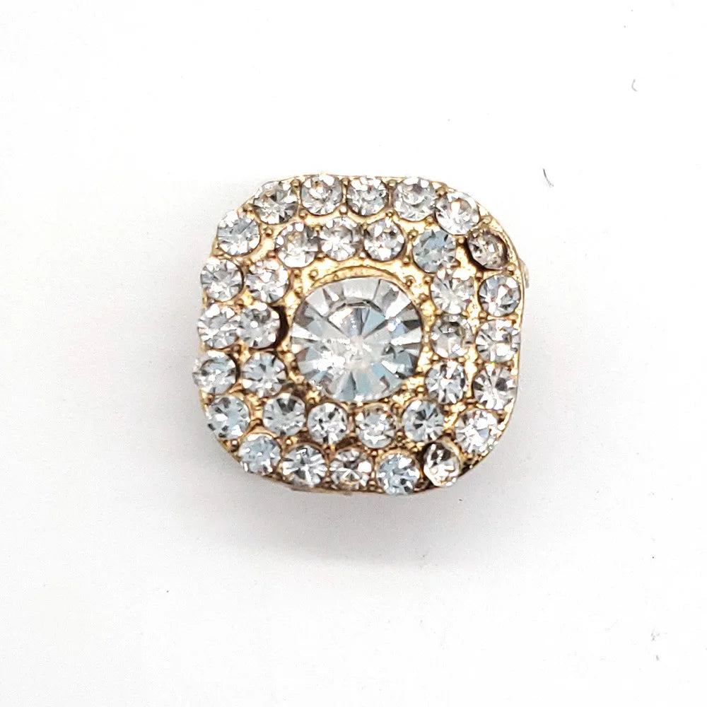 Women Bling Shoe Charms Crystal Chain Jewelry