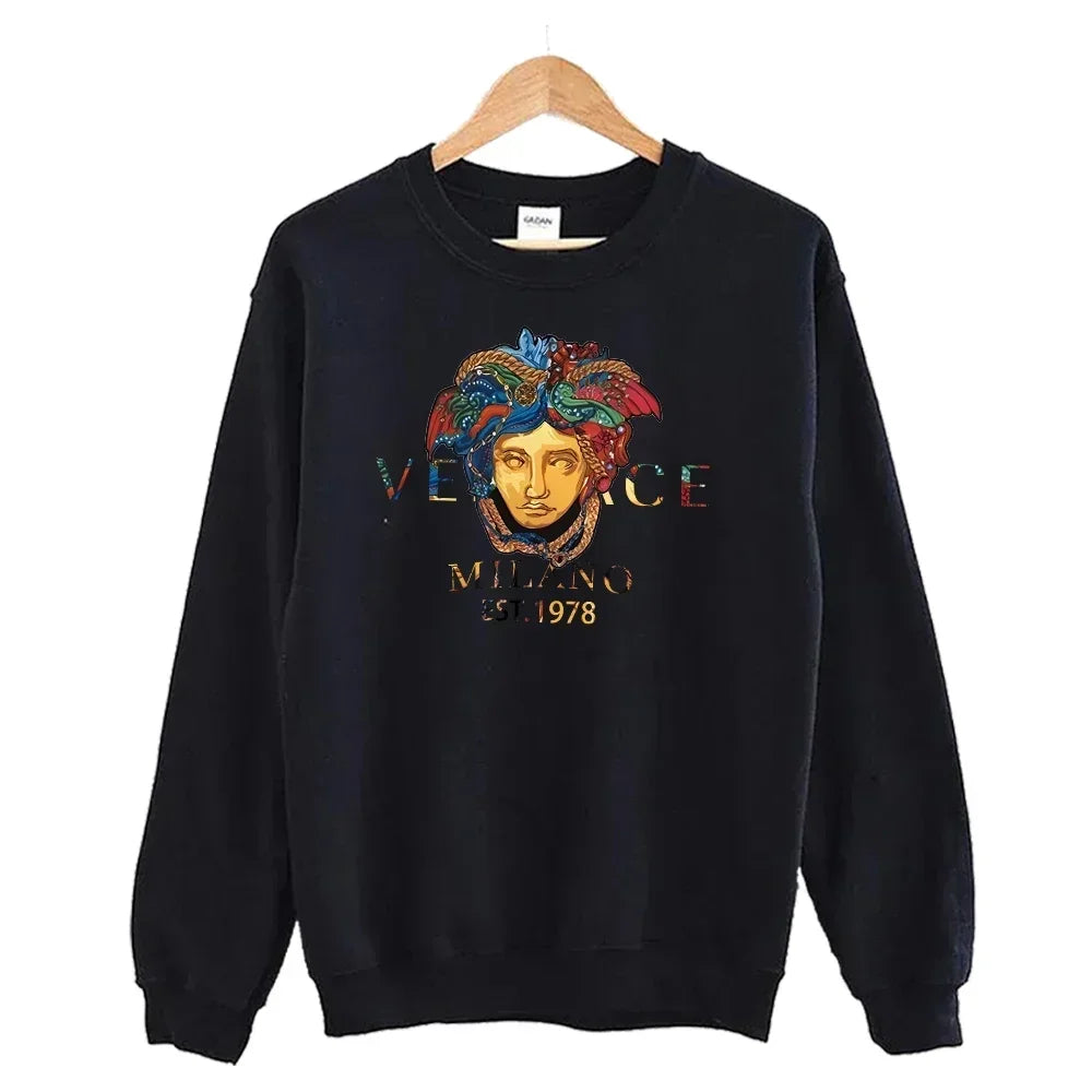 Men's Printed Sweatshirt Tracksuit