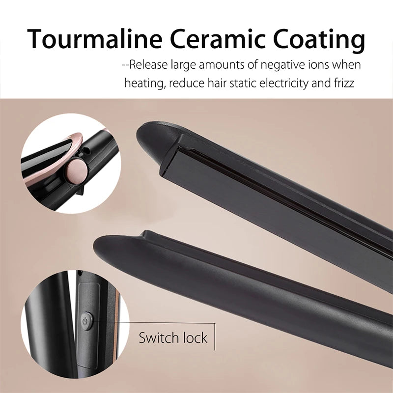 Ultrasonic Infrared Hair Straightener