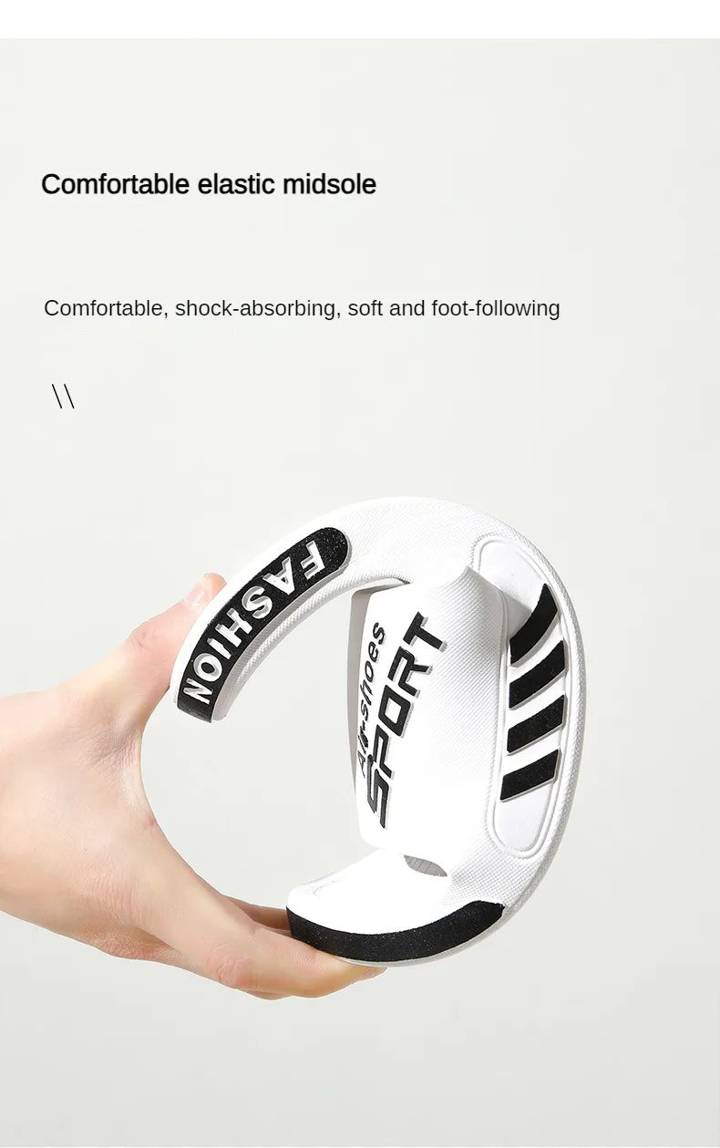 Men PVC Soft Sole Casual Beach Slides