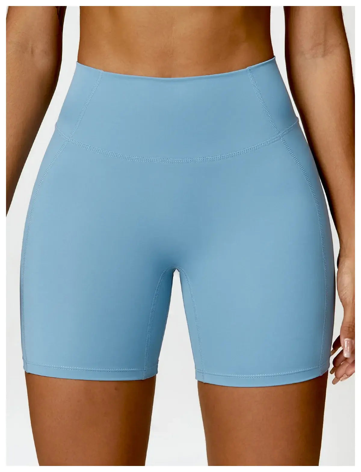 Women High Waist Yoga Fitness Shorts