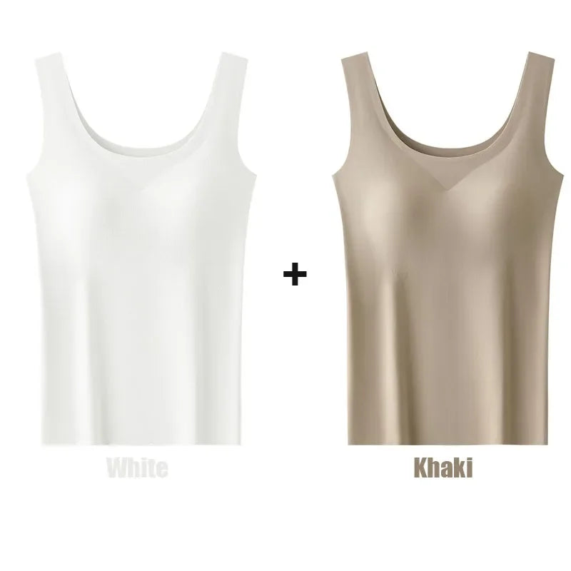 Women Seamless Padded Tank Top (2pcs)