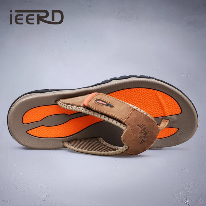 Heritage Leather Beach Sandals
