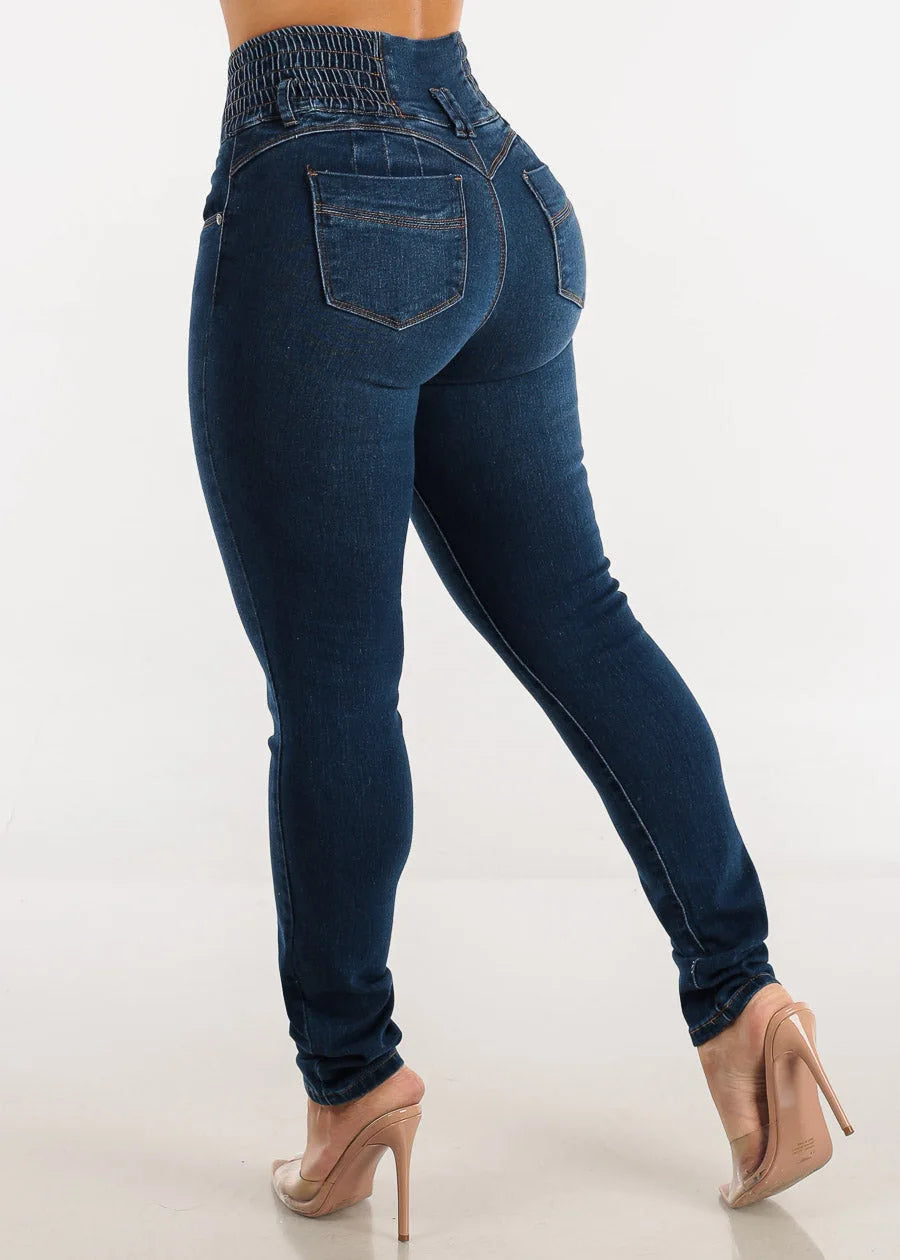 Women Washed Pencil Jeans