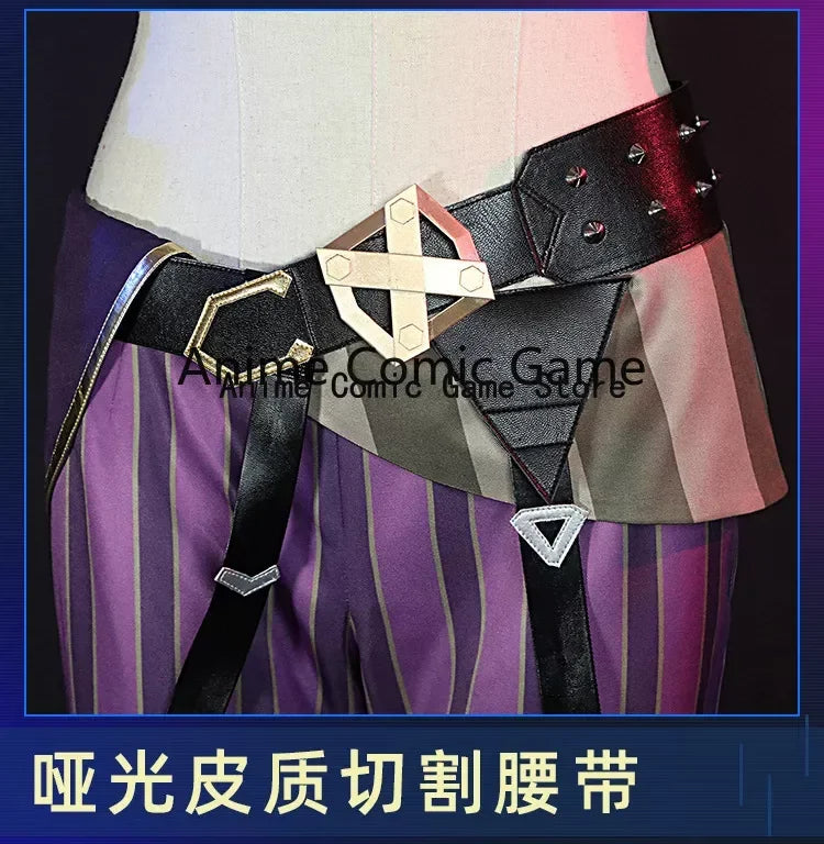 LOL Arcane Jinx Cosplay Costume Outfit