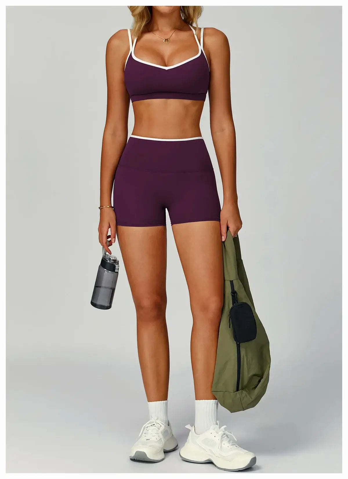 حمالة صدر يوغا نسائية مقاومة للصدمات بدون درزات