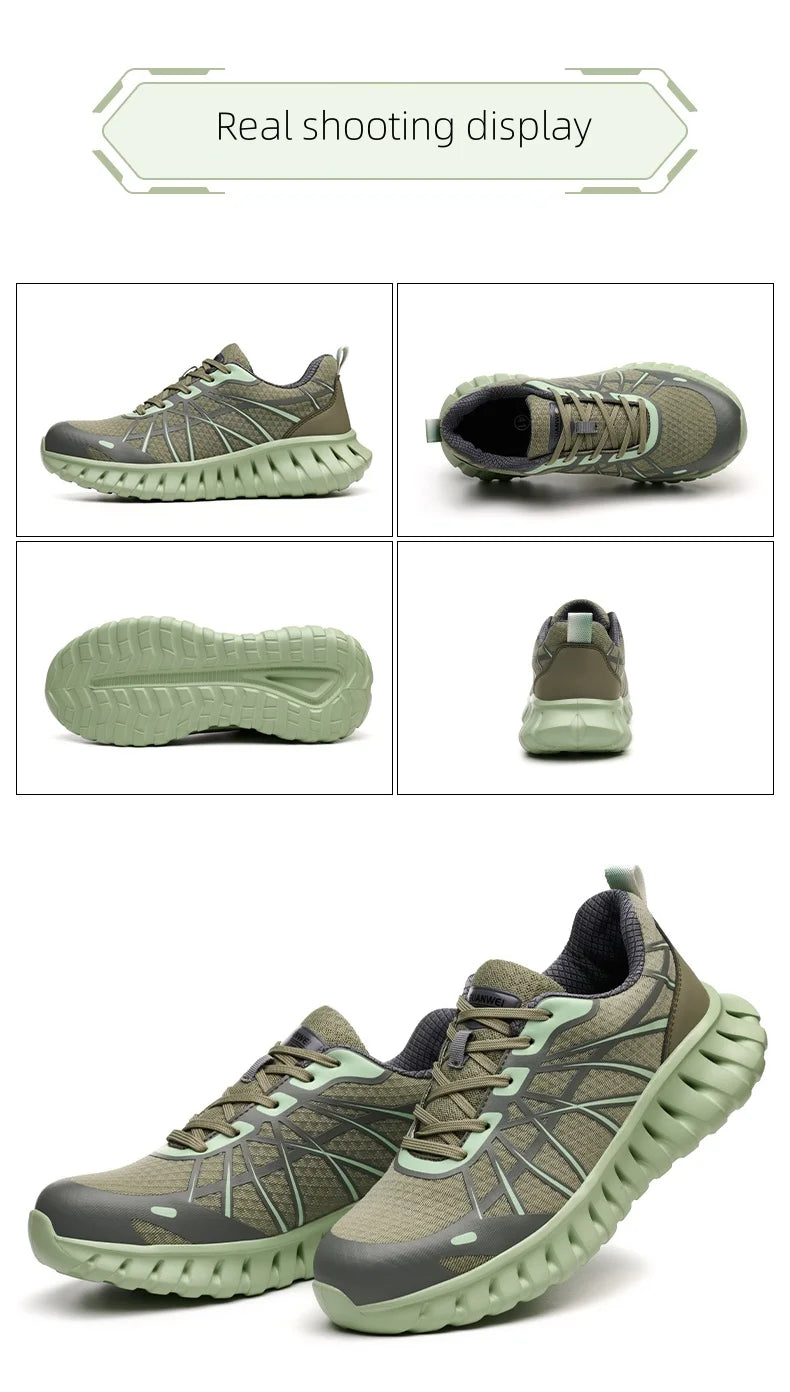 Women Safety Shoes Indestructible Work Boots