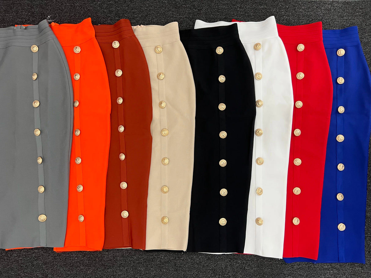 Women XL Bandage Pencil Skirt