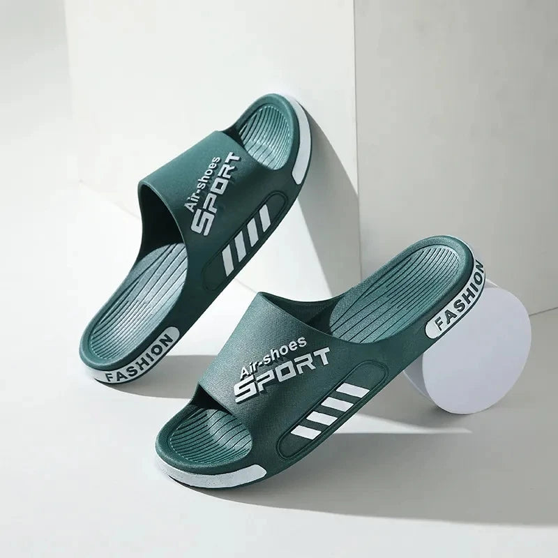 Men PVC Soft Sole Casual Beach Slides