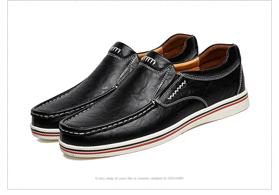 Men Luxury Fashion Slip On Loafers