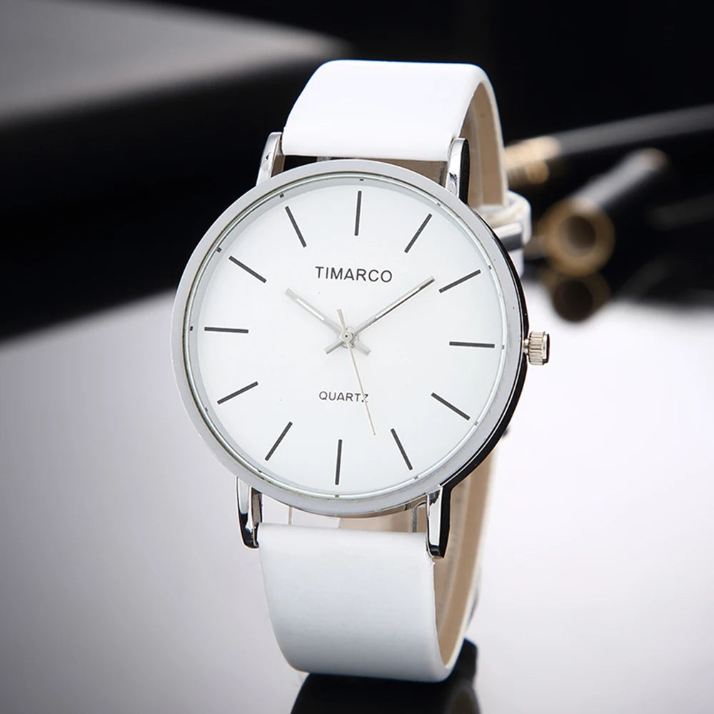 Women’s Minimalist Silver Quartz Watch