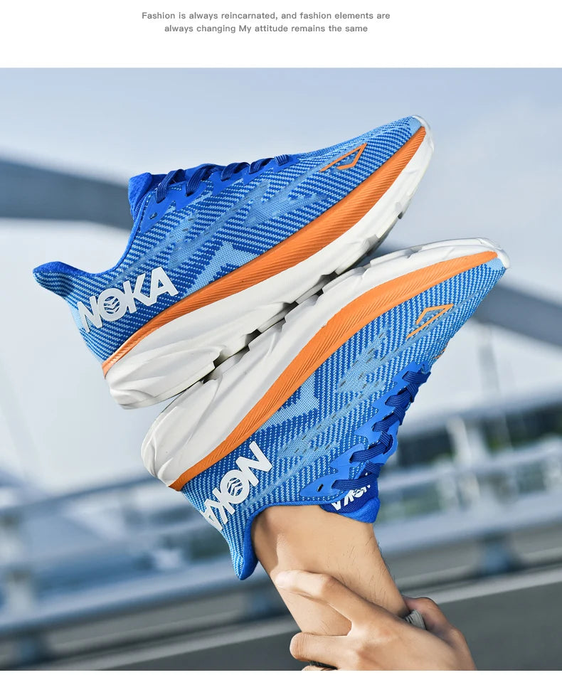 حذاء رياضي رجالي للجري مزود بوسادة هوائية