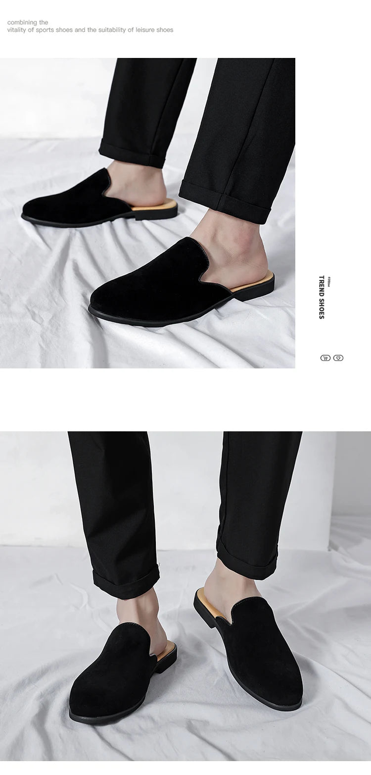 Men British Style Mules