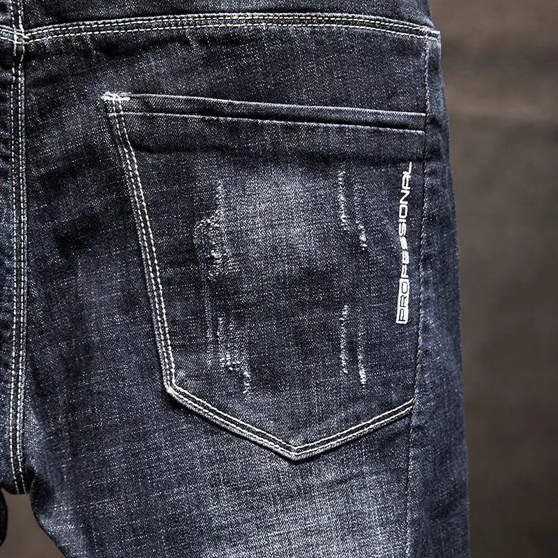 Apex Ripped Straight Jeans