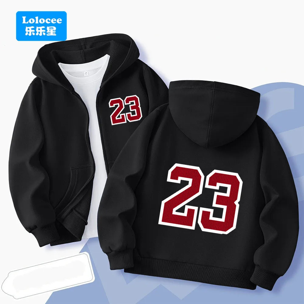 Brooklyn Print Zip-Up Hoodie