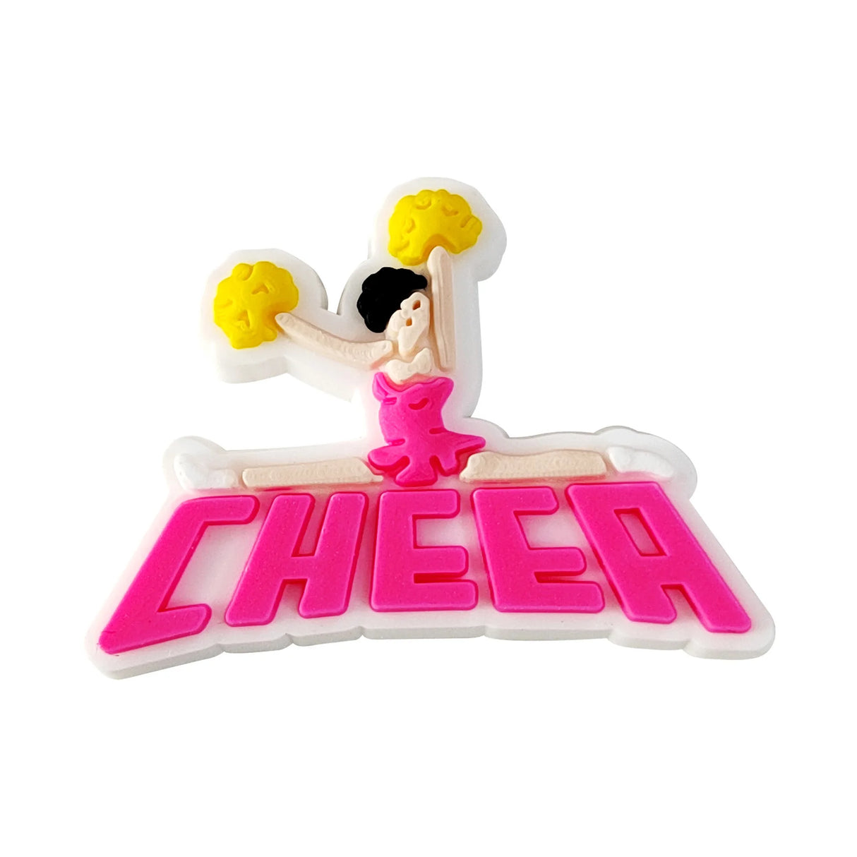 Women Cheerleader Shoe Charms Accessories