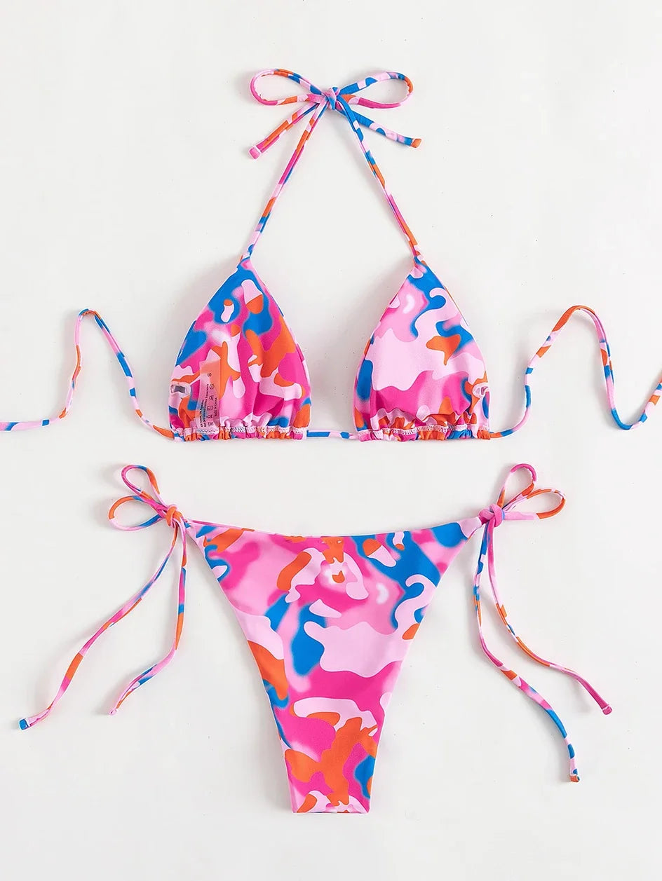 Tie Dye Micro Bikini