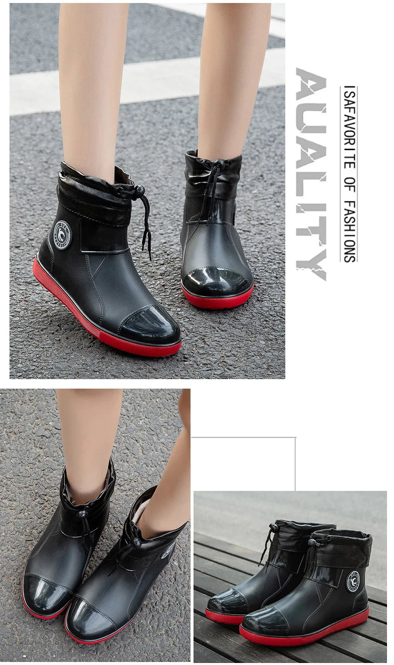 أحذية بكعب إسفيني مغلقة للنساء