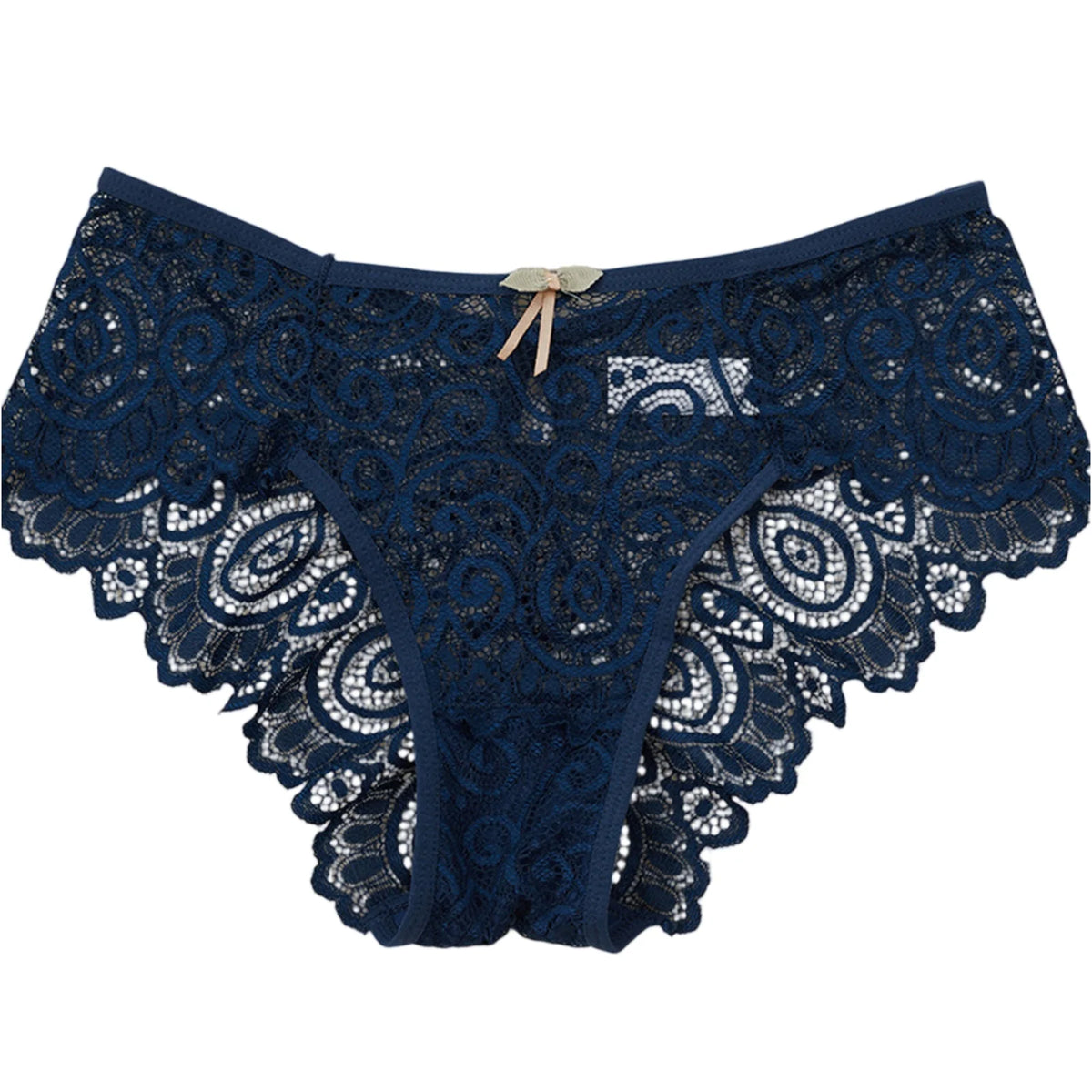 Mid Waist Lace Panties