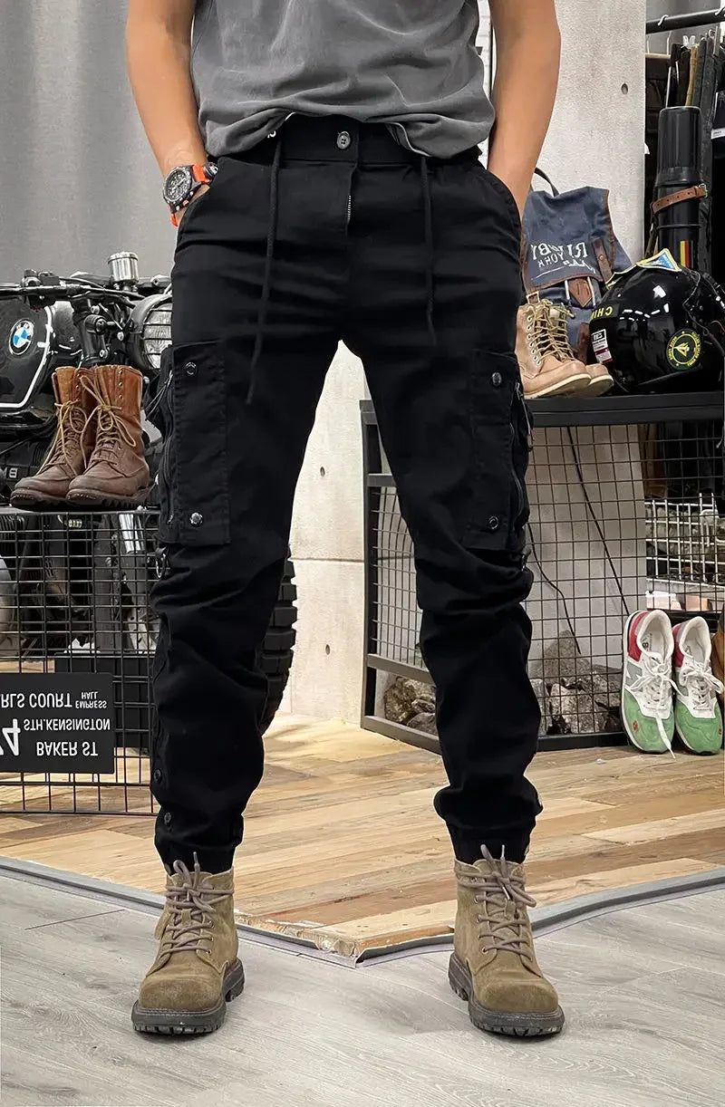 Men's Plus Size Cargo Pants – Motorcycle & Outdoor