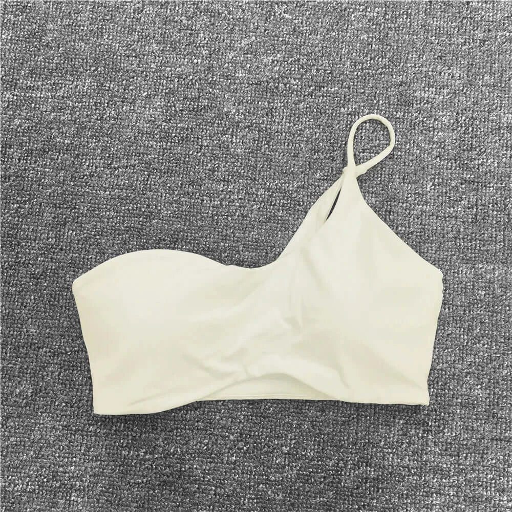 حمالة صدر رياضية لليوجا بحزام واحد للنساء