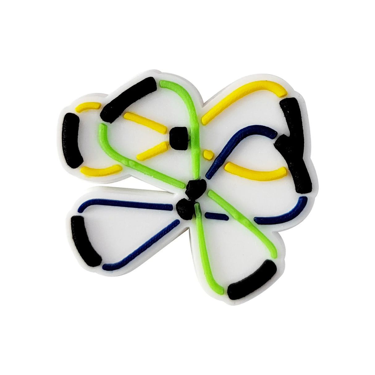 Women Bodybuilding Shoe Charms Fun Set