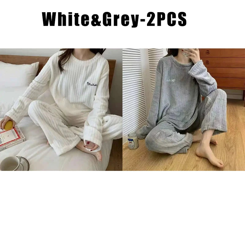 Women's Fleece Pajama Set