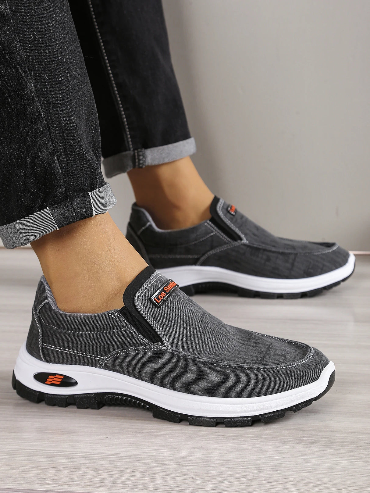 Men Fabric Casual Canvas Sneakers