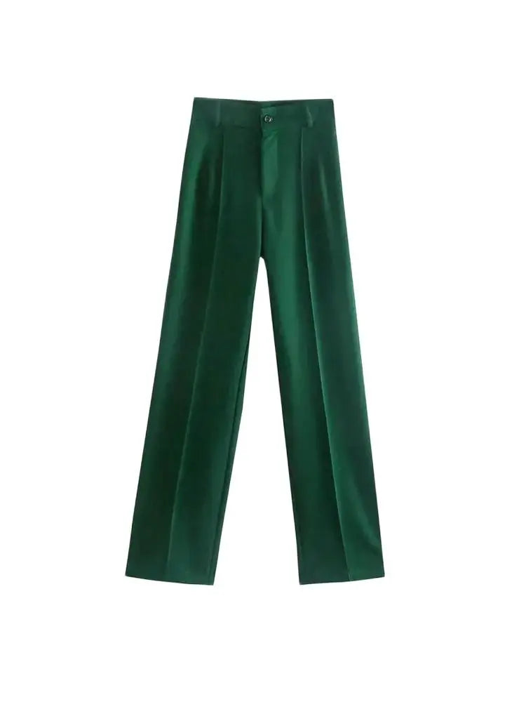 Women Office Straight Pants
