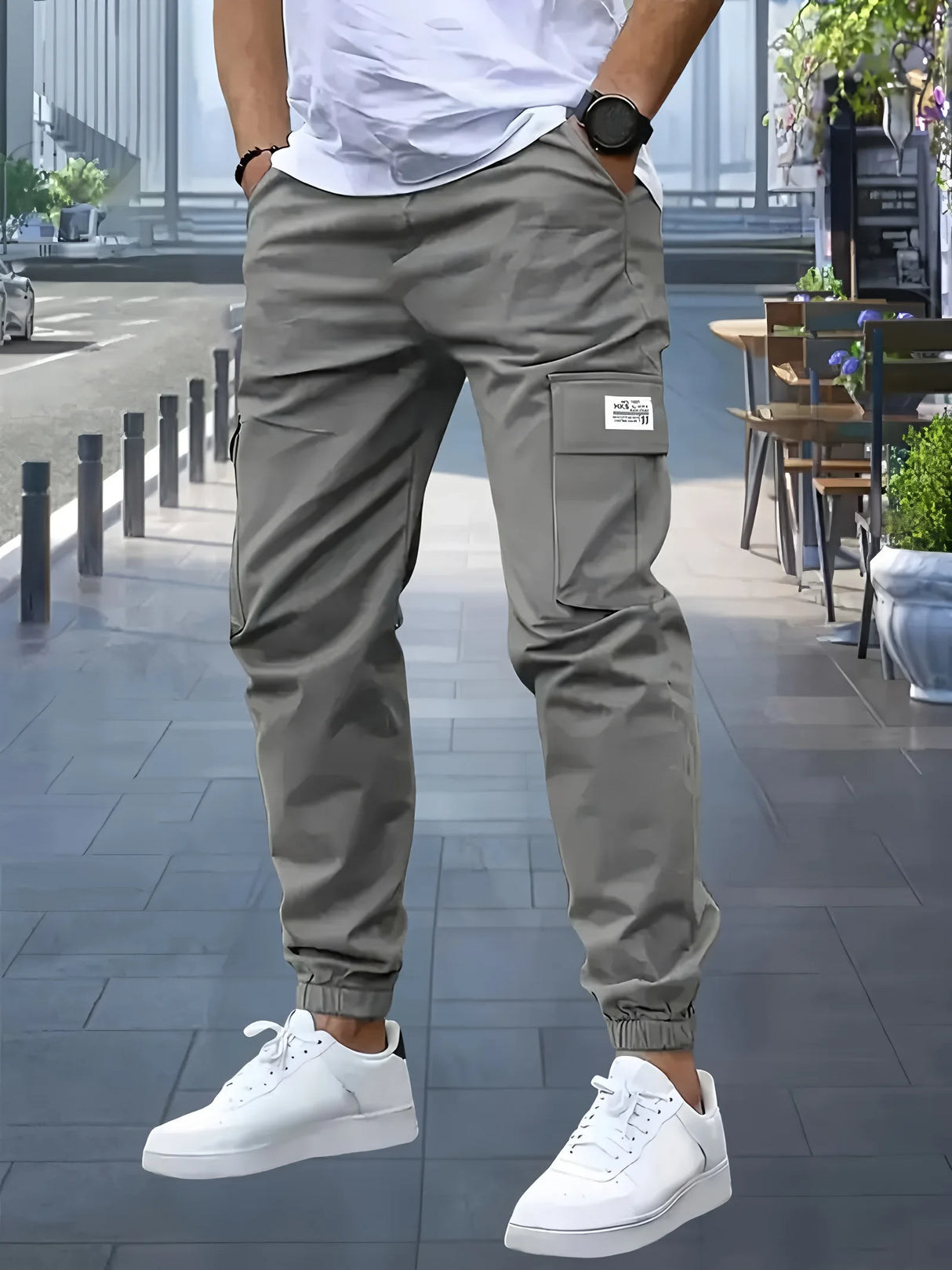 WorkEase™ Men’s Bunched Cargo Pants