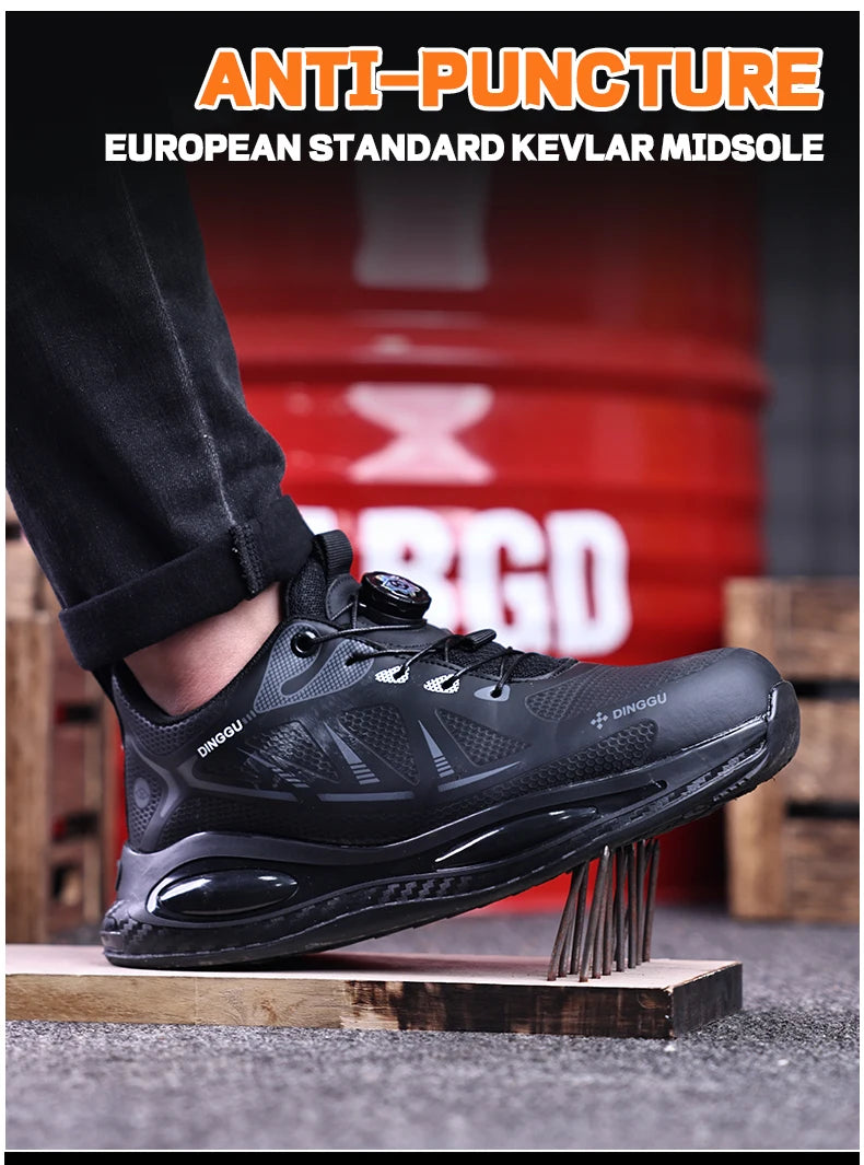 أحذية رياضية نسائية آمنة قابلة للتنفس