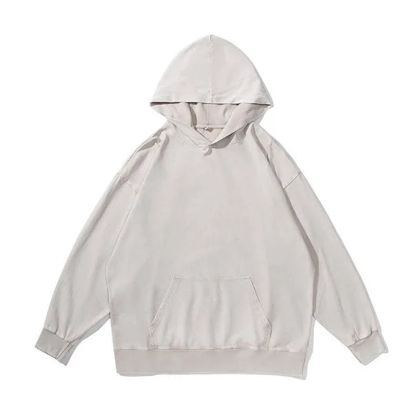 هودي رجالي ثقيل الوزن بتصميم ريترو