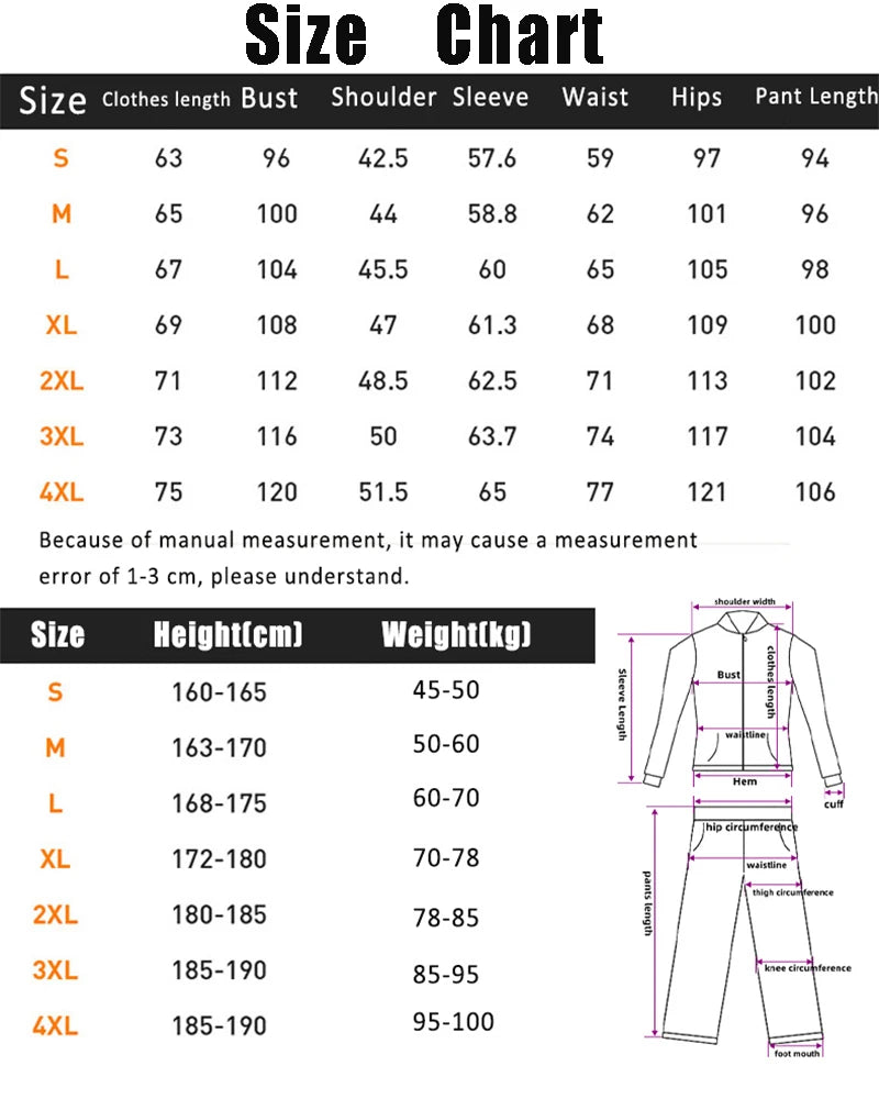طقم رياضي رجالي بمقاسات كبيرة - طقم رياضي مكون من قطعتين