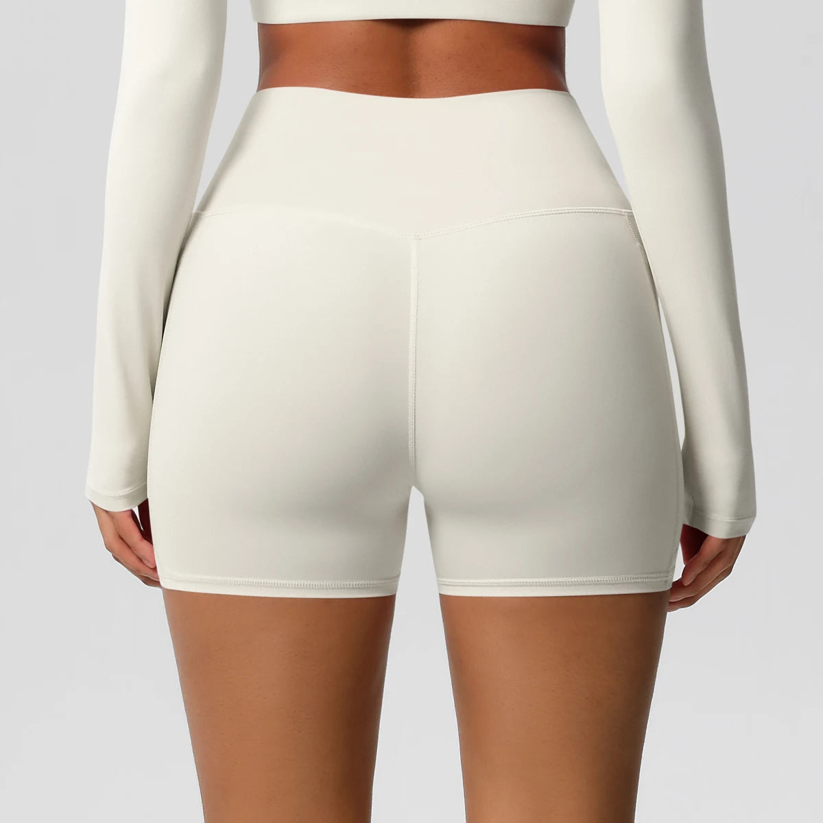 Women's Pocketed Fitness Yoga Shorts