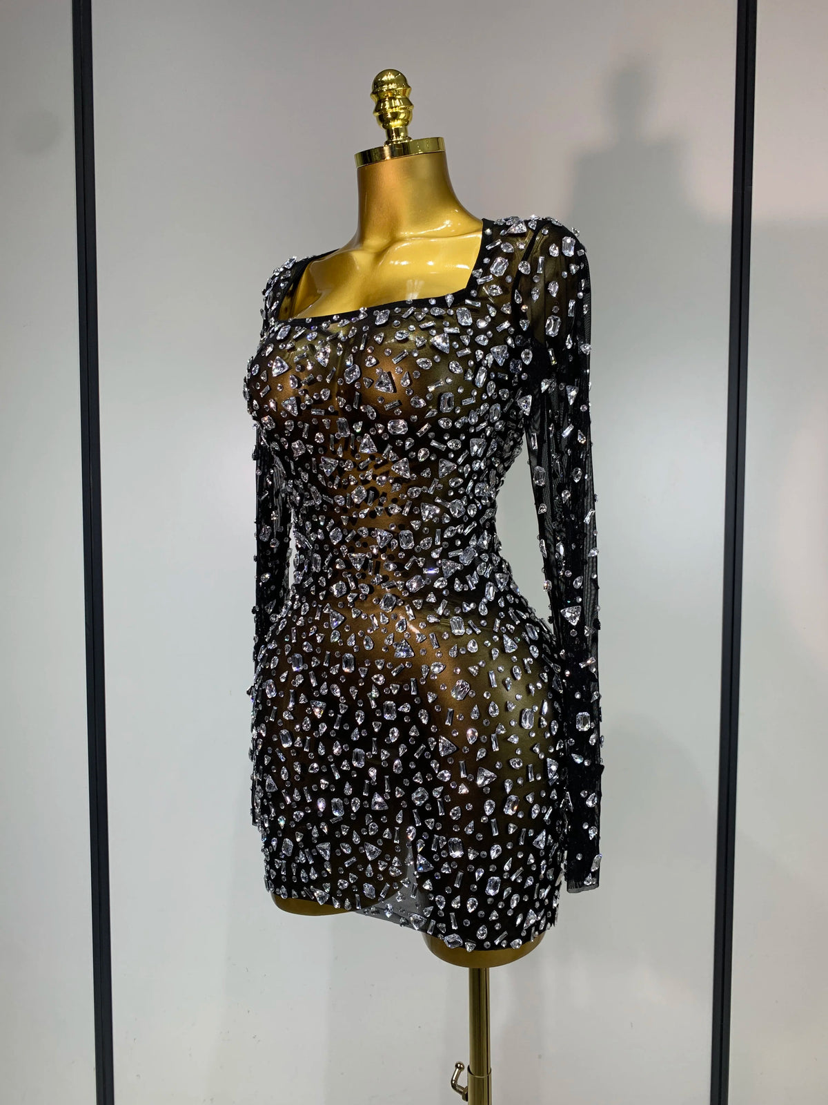 Women's Sparkling Party Mini Dress