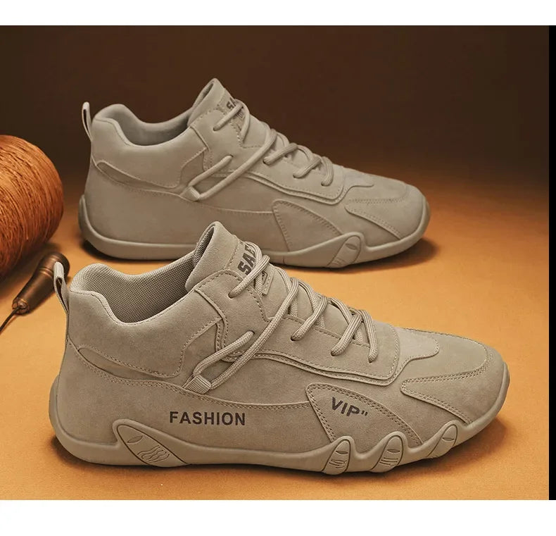 أحذية الكاحل غير القابلة للانزلاق للرجال