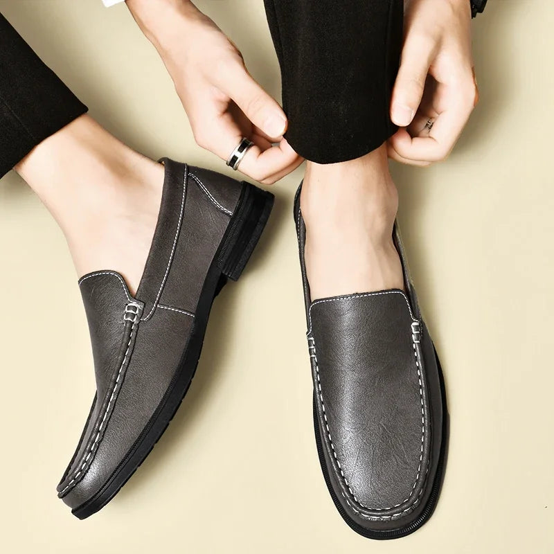 Executive Leather Loafers