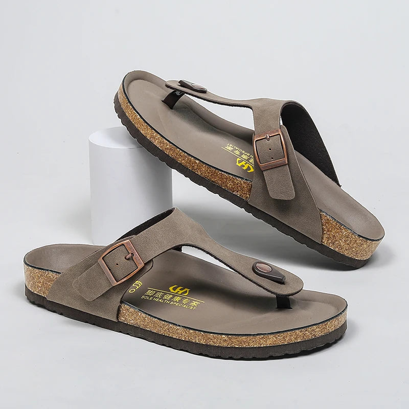 Prestige Leather Flip Flops