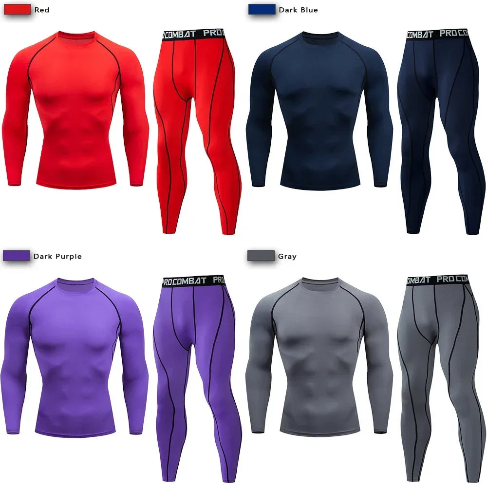 Men's Compression Sportswear Set