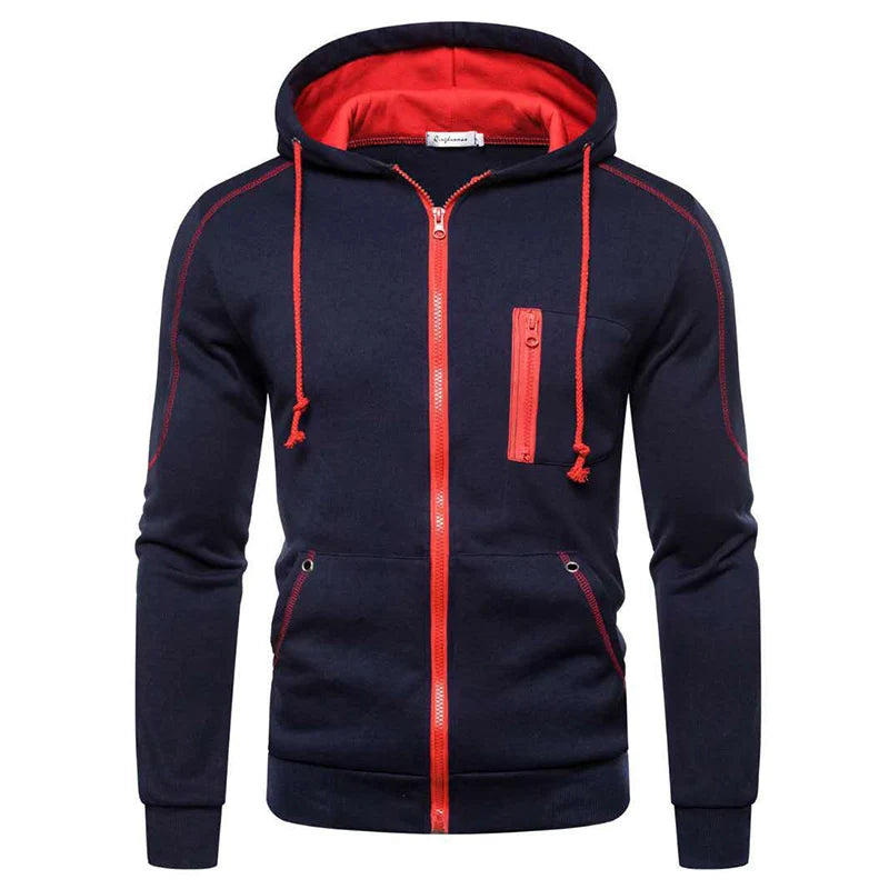 Men's Fleece Zip-Up Hoodie