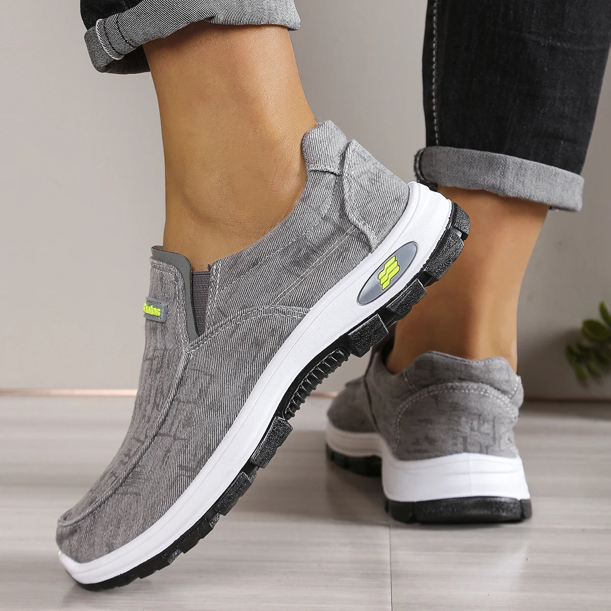 Men Fabric Casual Canvas Sneakers