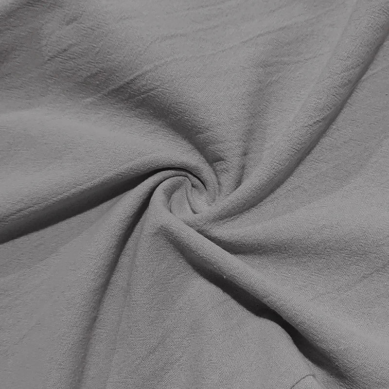 Men Cotton Linen Straight Pants