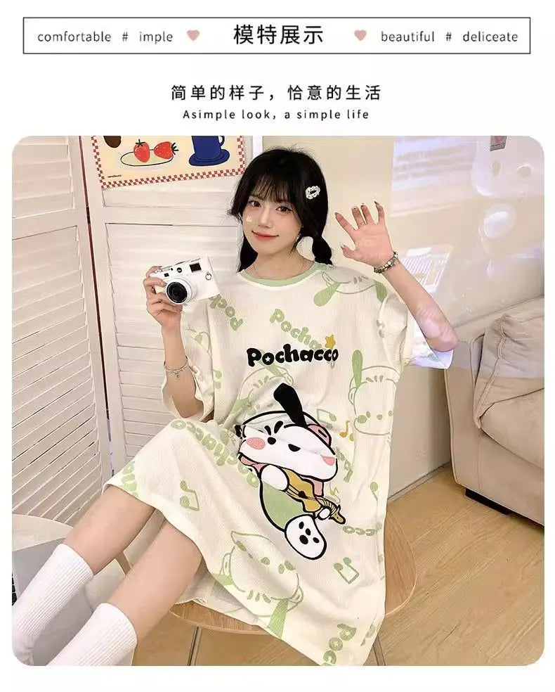 Sanrio Kuromi Cute Pajamas Cosplay Costume