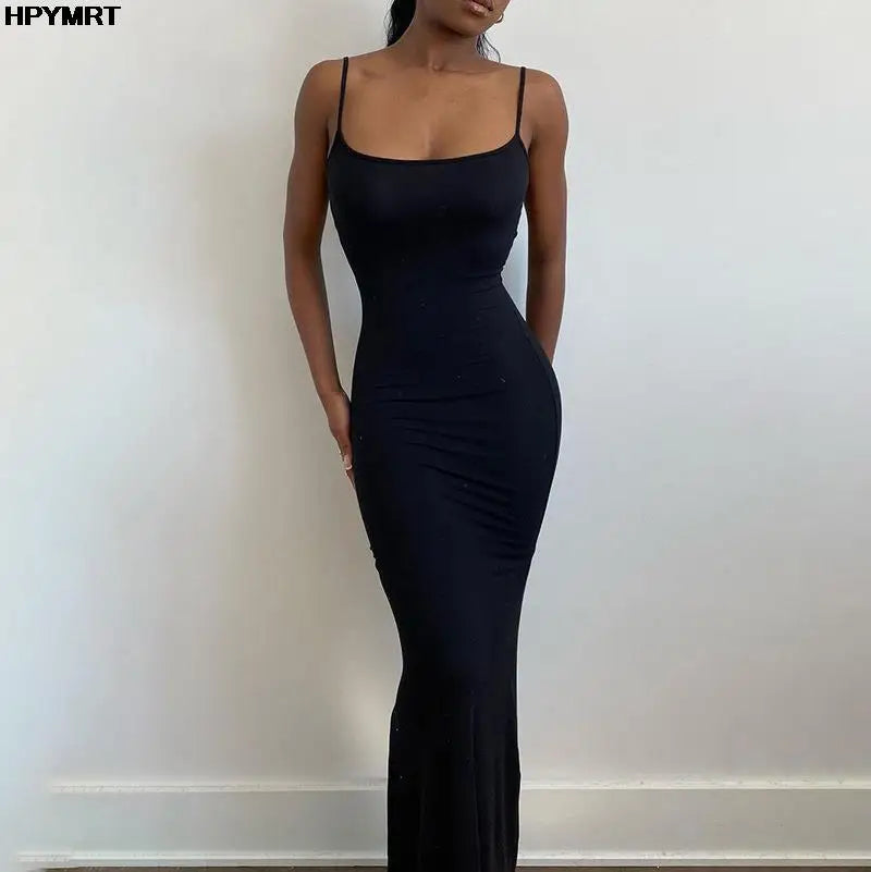 Luxe Satin Slip Maxi Dress