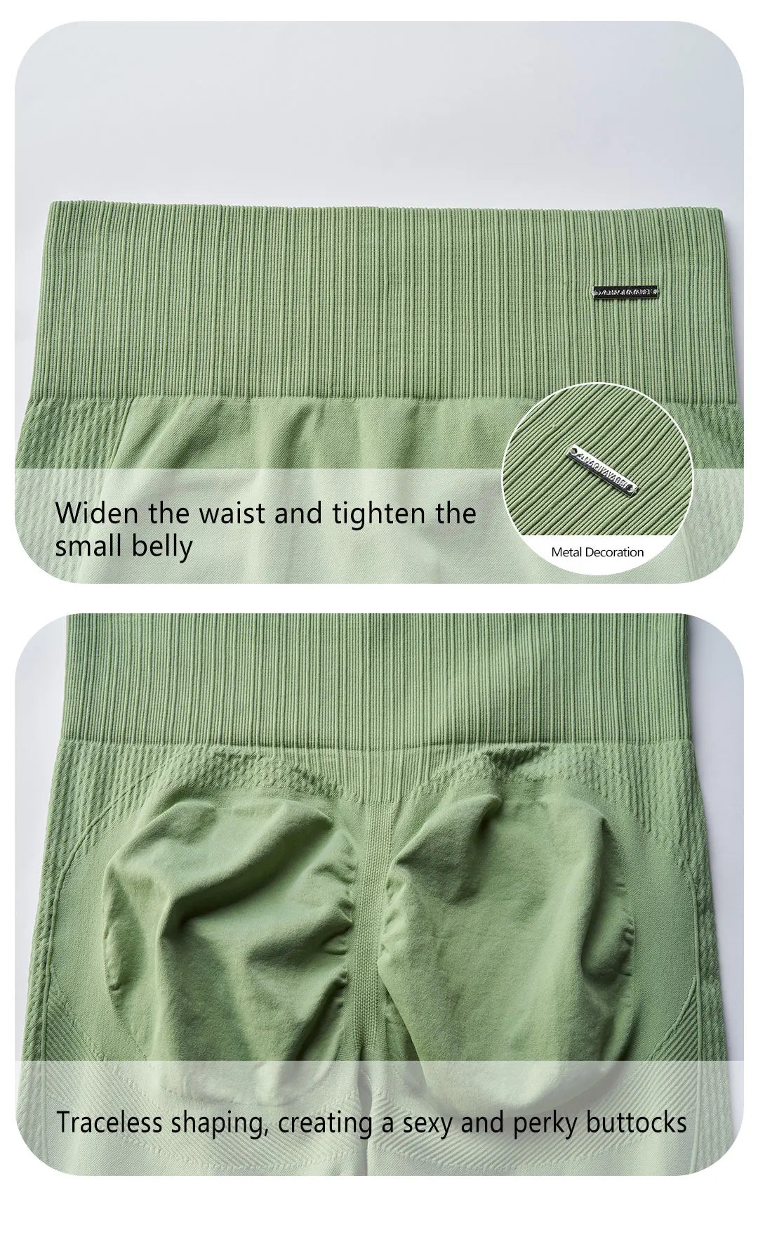 طقم ليجنز و توب نسائي بخصر مرتفع