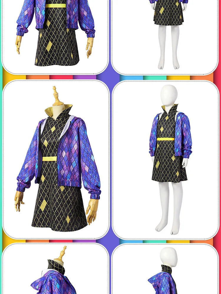 Disney Element City Fire Cosplay Dress