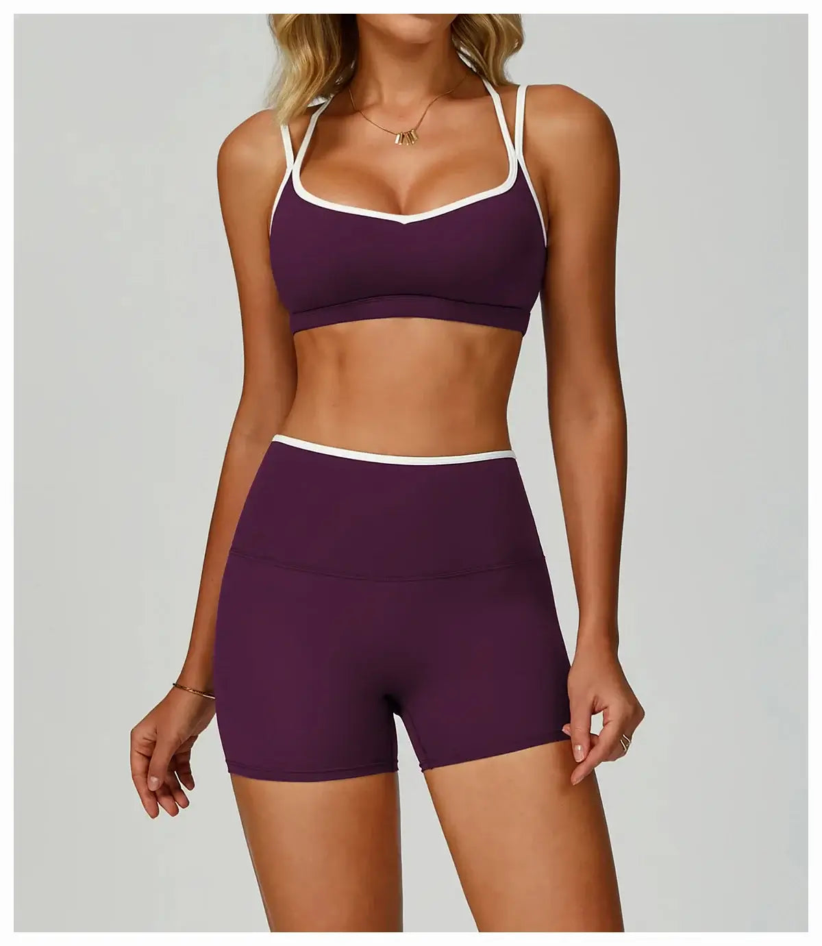 حمالة صدر يوغا نسائية مقاومة للصدمات بدون درزات