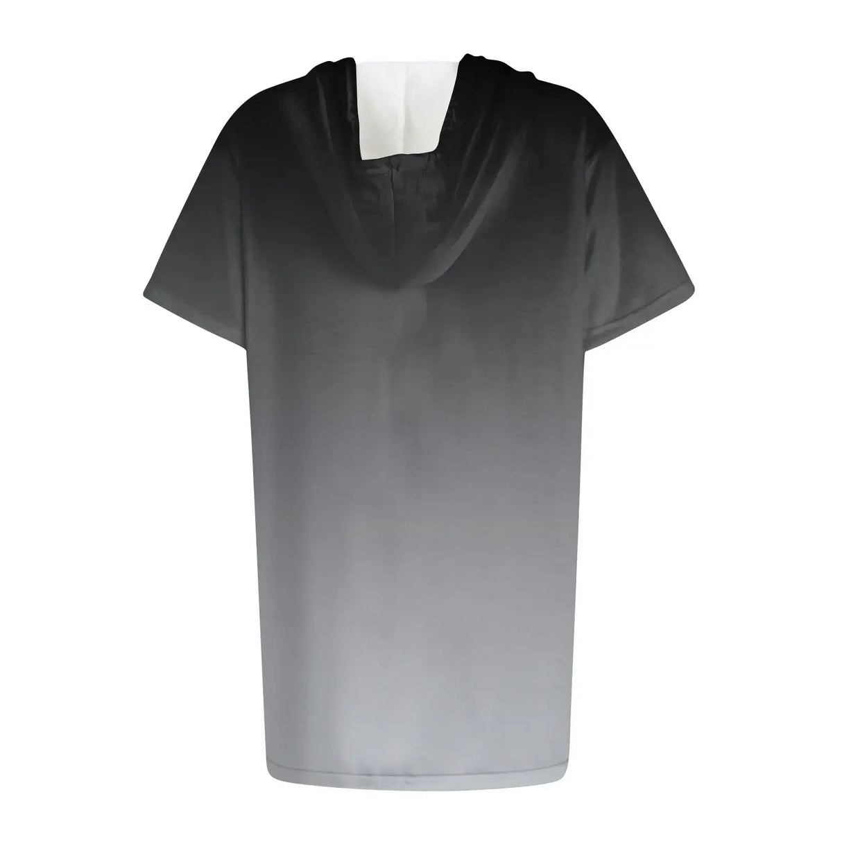 هودي نسائي كبير الحجم بأكمام قصيرة