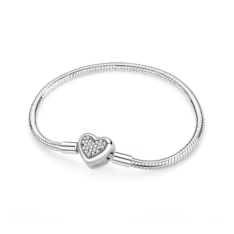 925 Sterling Silver Charm Bracelet