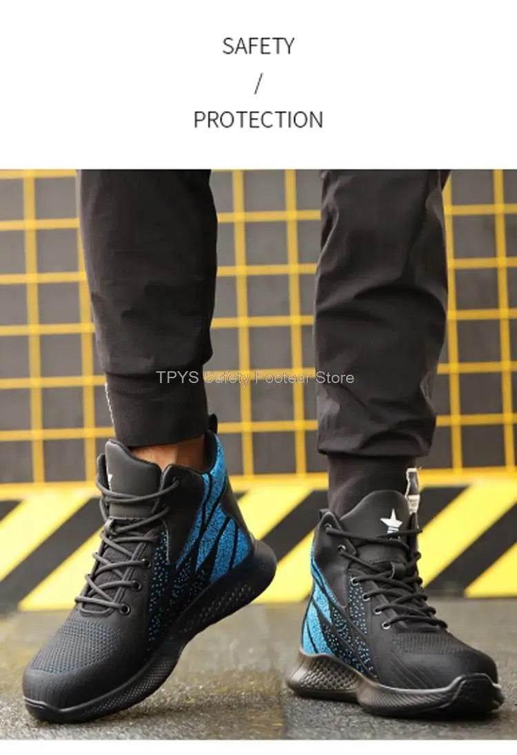 أحذية أمان عالية الجودة للرجال غير قابلة للتدمير